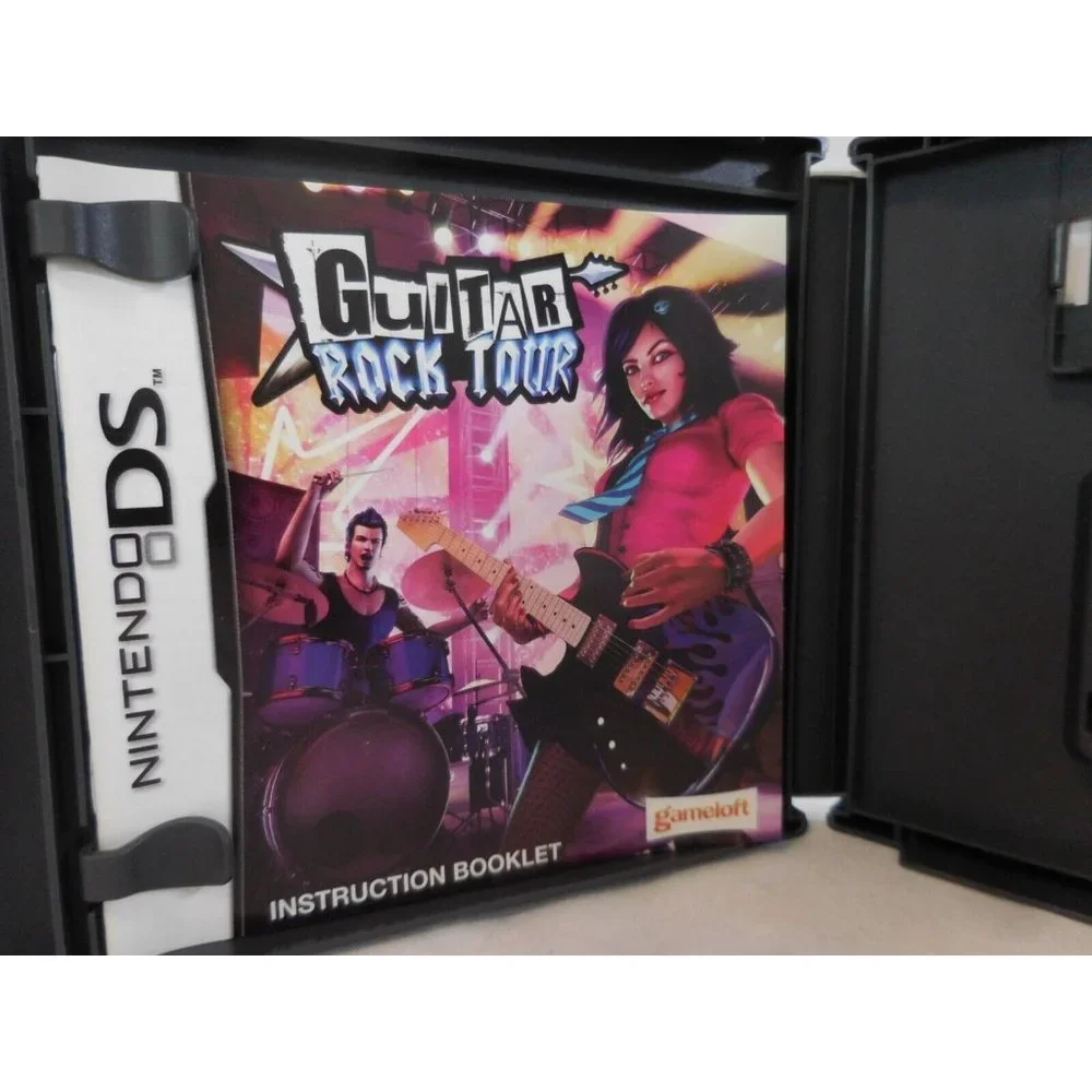 Nintendo DS Jewel Masters Cradle of Athena Complete with Manual Guitar Rock Tour
